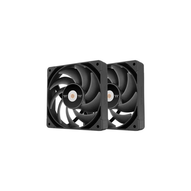 TOUGHFAN 12 Pro - Gehauselufter - 120 mm - Schwarz (Packung mit 2)